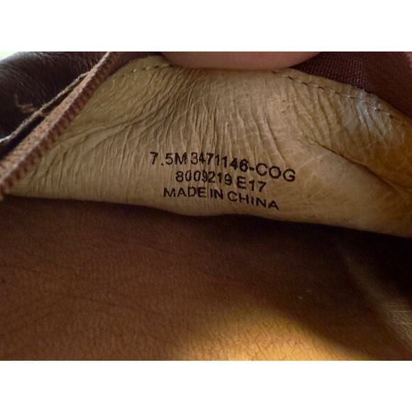 Women's Frye Melanie Brown Leather Slip On Flats - Loafers - Size 7.5 - Picture 13 of 13